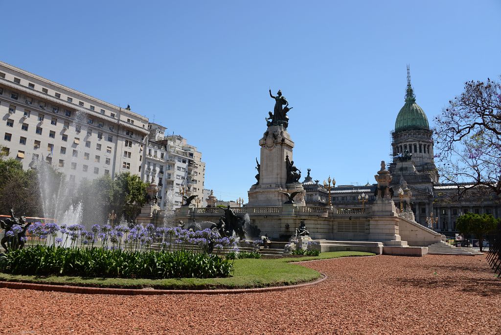 07 The Monument to the Two Congresses Celebrates the Centenary of the 1816 Declaration of Independence Congressiomal Plaza Buenos Aires